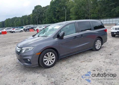 2019 Honda Odyssey Lx z USA, uszkodzony, nr VIN 5FNRL6H24KB127877